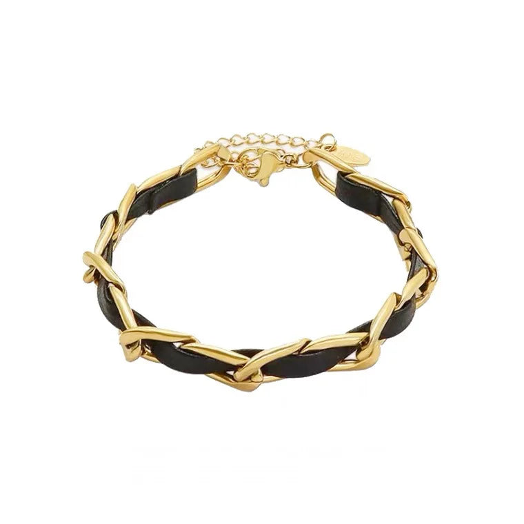 IWAMON-BIJOUX-Bracelet double chaîne