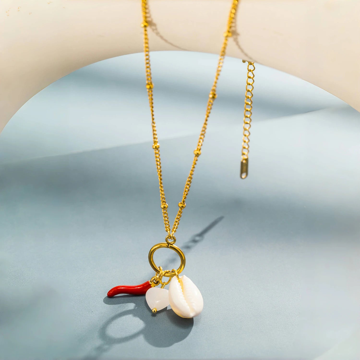 Collier tendance en acier inoxydable