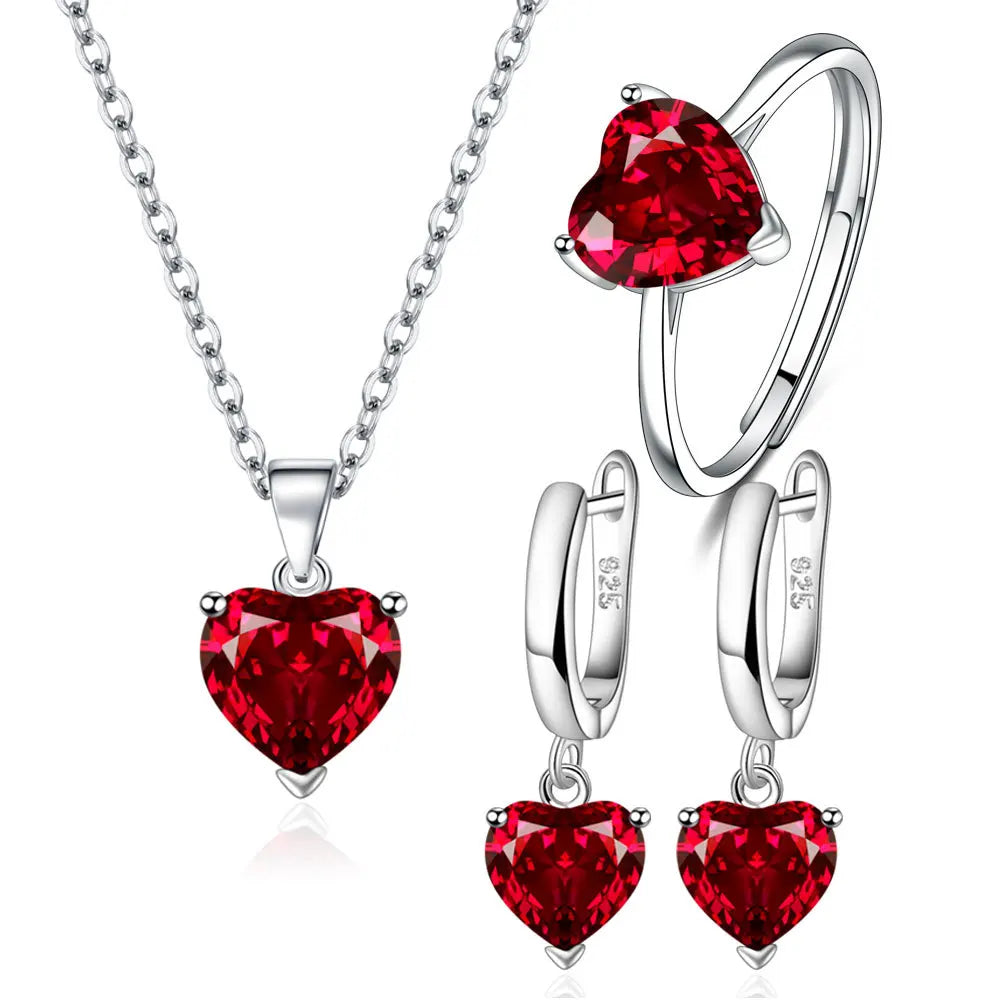 IWAMON-BIJOUX-Ensemble de bijoux élégant en argent 925