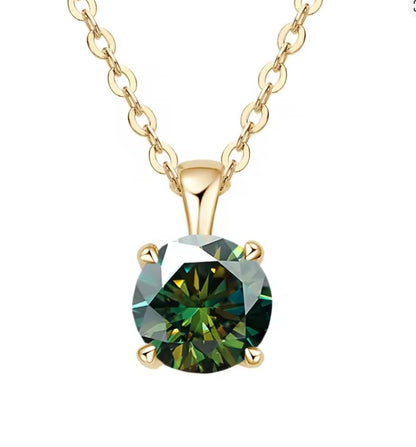 IWAMON-BIJOUX - Collier Moissanite 18 carat - Élégance intemporelle