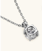 IWAMON-BIJOUX - Collier Moissanite 18 carat - Élégance intemporelle