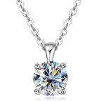 IWAMON-BIJOUX - Collier Moissanite 18 carat - Élégance intemporelle