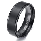 IWAMON-BIJOUX-Alliance Titane Brossé - Bague  Or/Argent 4-10mm