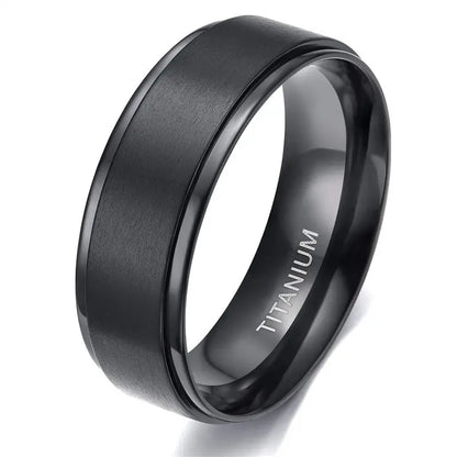 IWAMON-BIJOUX-Alliance Titane Brossé - Bague  Or/Argent 4-10mm