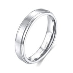IWAMON-BIJOUX-Alliance Titane Brossé - Bague  Or/Argent 4-10mm