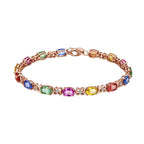 IWAMON-BIJOUX-Bracelet élégant en argent 925 avec zircons