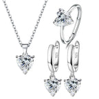 IWAMON-BIJOUX-Ensemble de bijoux élégant en argent 925