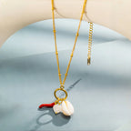 Collier tendance en acier inoxydable