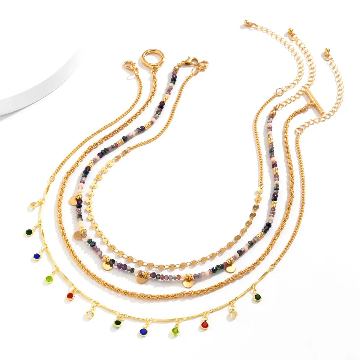 IWAMON-BIJOUX Collier Choker Bohème Chic - Alliage Premium