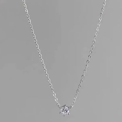 IWAMON-BIJOUX-Collier Argent Sterling 925 Plaqué Or - Zircons Étincelants